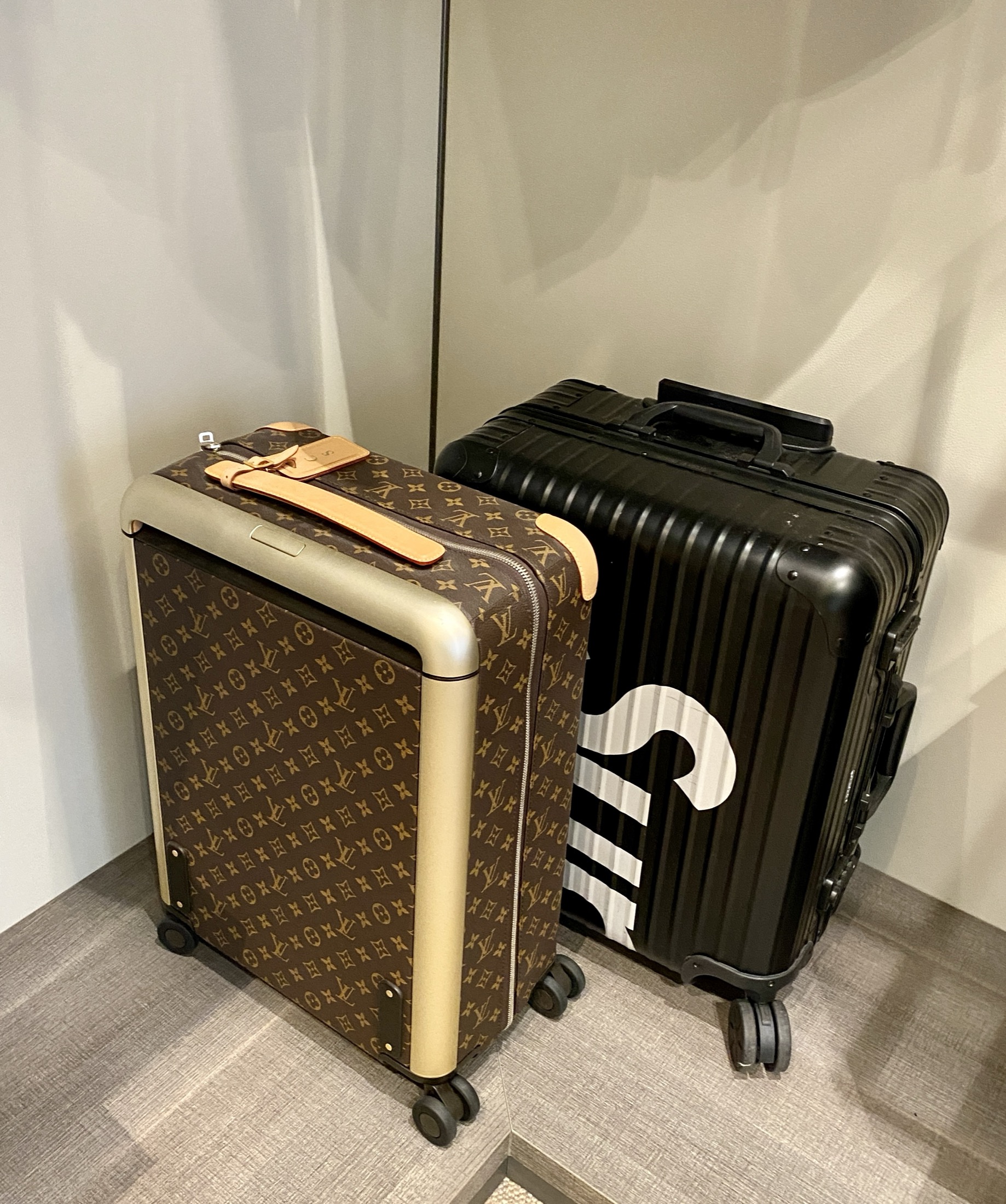 Luxury suitcases